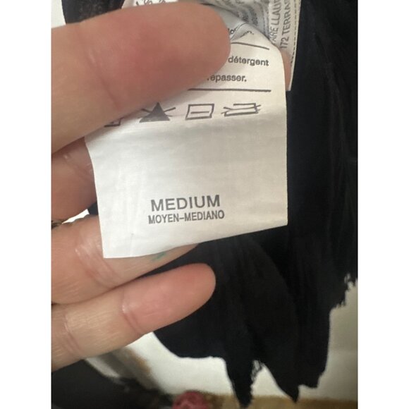 1920s Black Fringe Flapper Dress With Gold Sequin & Feather Trim - Picture 5 of 5